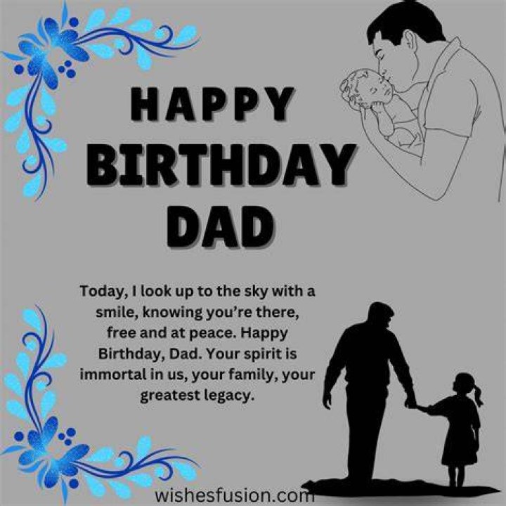 11 Birthday Wishes For Dad In Heaven