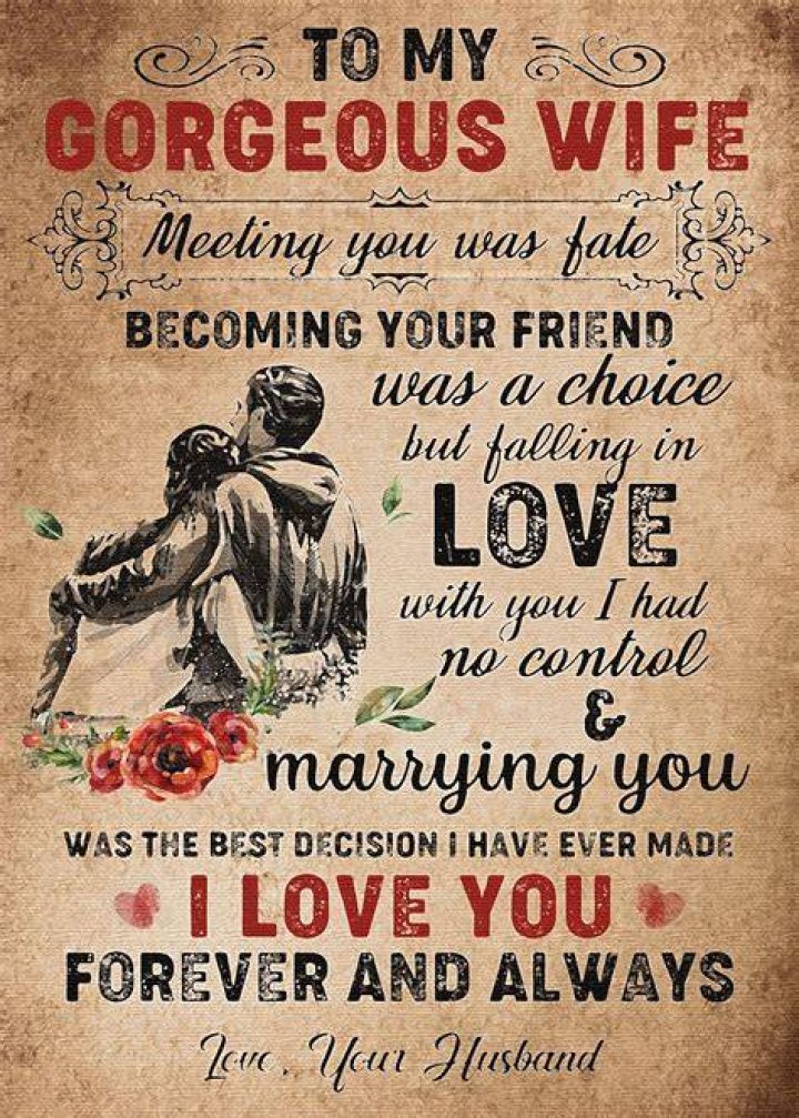 41 Wife Quotes and "I Love You" Messages To The Soulmate You Respect