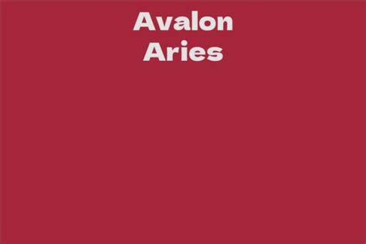 Avalon Aries Facts, Bio, Career, Net Worth AidWiki