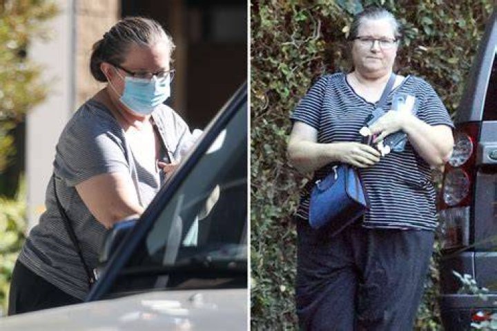 Bridget Fonda looks unrecognizable as she steps out for rare outing