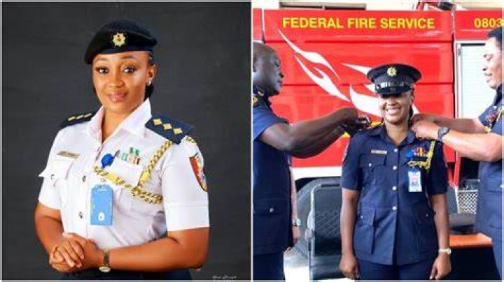 Dennis Dooshima, A Beautiful Fire Fighter (Photos) Career Nigeria