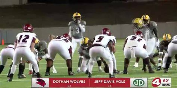 Dothan Wolves vs. Jeff Davis game moved to Thursday