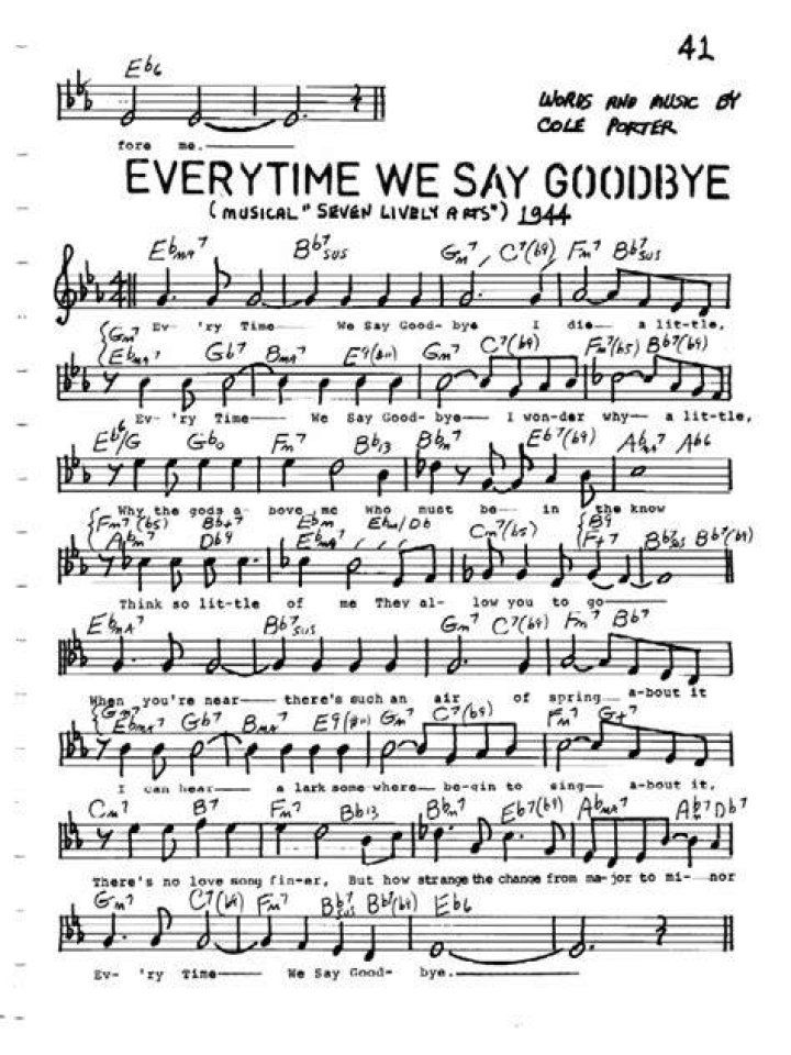 Everytime We Say Goodbye PDF