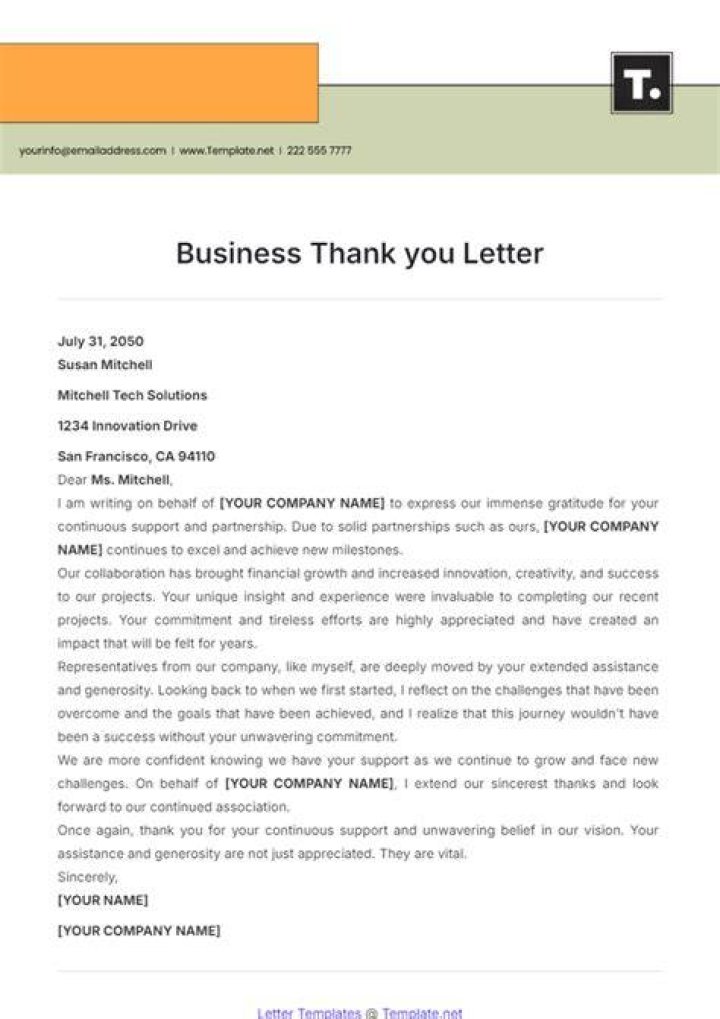FREE 9+ Sample Thank You Note Templates in MS Word PDF