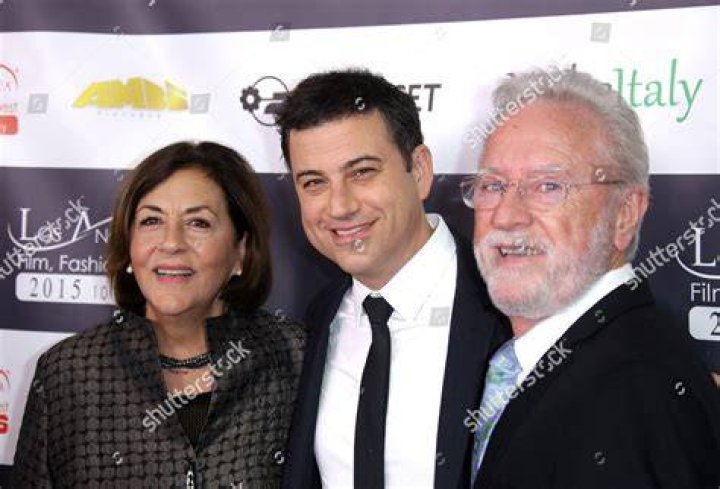 Jimmy Kimmel with parents James Kimmel & Joann Iacono JIMMY KIMMEL