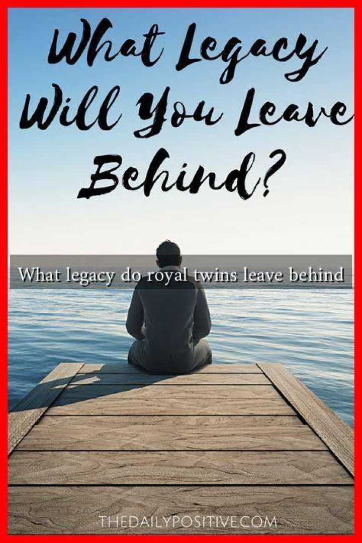 Leave a legacy behind. Do what is right and be respected, legacy 