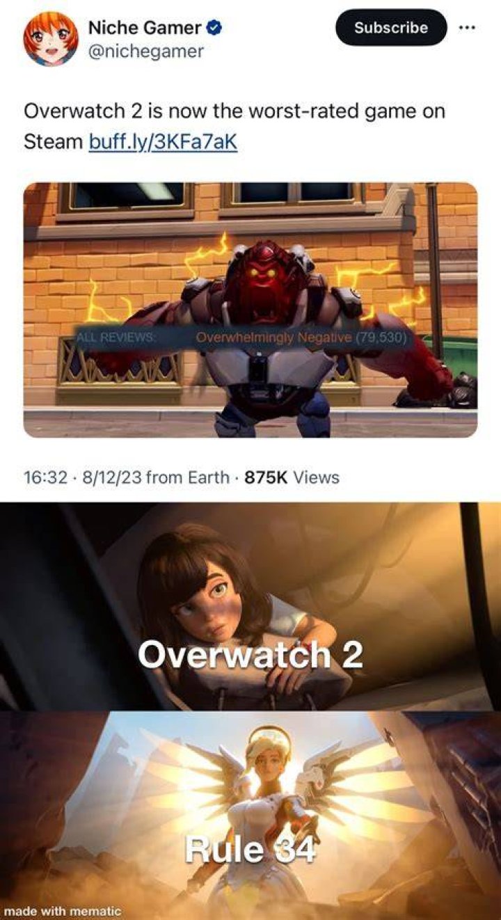 Overwatch 2 / Rule 34 Overwatch 2 Know Your Meme