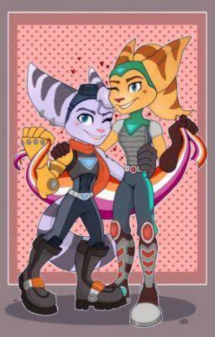 Rivet and Angela /Pride Month 2022/ by yoshiyoshi700 on DeviantArt