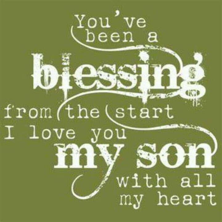 Son Blessing Quotes. QuotesGram